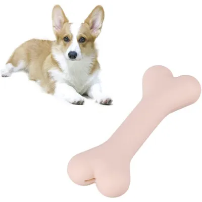 Pawzy Jouet dentaire chien - Os élastique, nettoyage dents