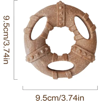 Pawzy Jouet dentaire chiot - Os indestructible, anti-plaque