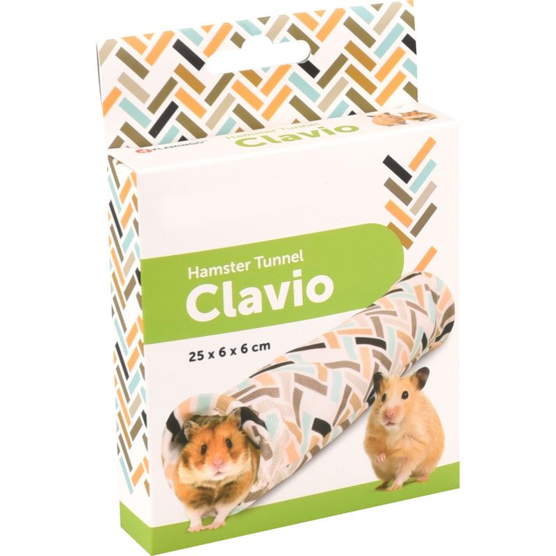 animallparadise - Tunnel pour hamster CLAVIO ø 6 cm x 25 cm pour rongeurs