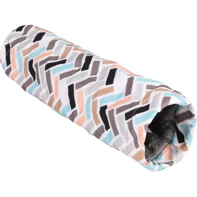 Tunnel pour hamster CLAVIO ø 6 cm x 25 cm pour rongeurs