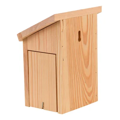 Esschert Design - Maison à coccinelles, toit coloré avec silhouette coccine