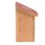 Esschert Design - Maison à coccinelles, toit coloré avec silhouette coccine