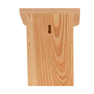 Esschert Design - Maison à coccinelles, toit coloré avec silhouette coccine