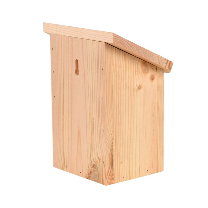 Esschert Design - Maison à papillons, avec toit coloré avec silhouette papi