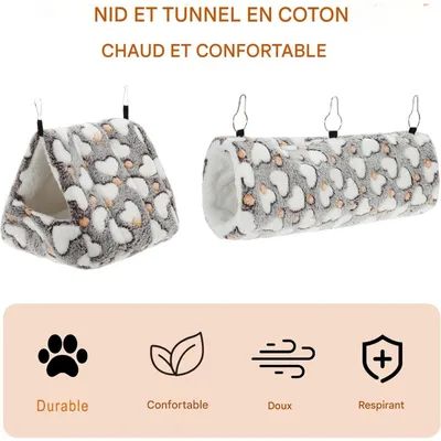 ZooVenture Hamaca para jaulas pequeñas para animales pequeños