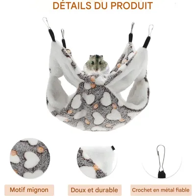 ZooVenture Hamac pour petite cage pour petits animaux