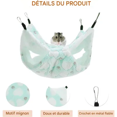 ZooVenture Hamac pour petite cage pour petits animaux