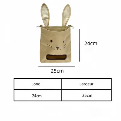 Zoomtopia Distributeur de foin pour lapins et petits animaux