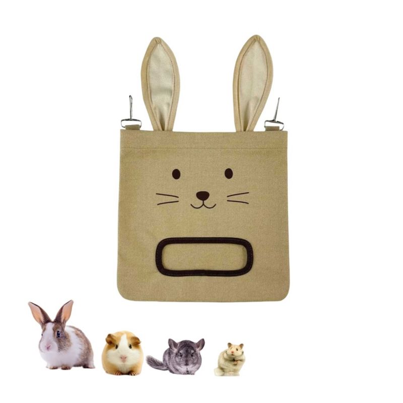 Zoomtopia Distributeur de foin pour lapins et petits animaux