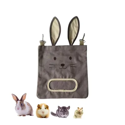 Zoomtopia Distributeur de foin pour lapins et petits animaux