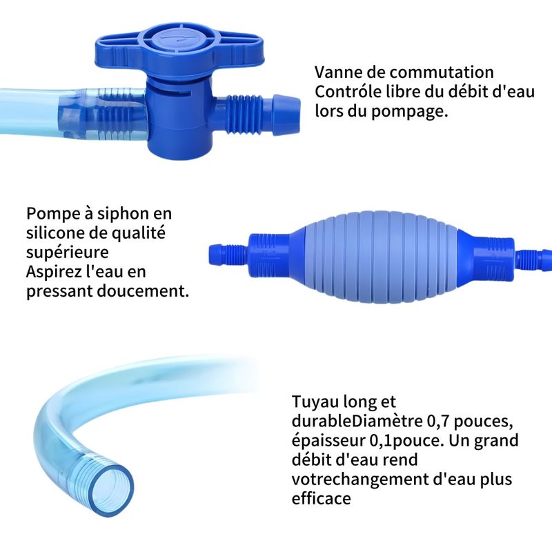 FurryFusion changeur d'eau d'aquarium