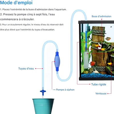 FurryFusion changeur d'eau d'aquarium