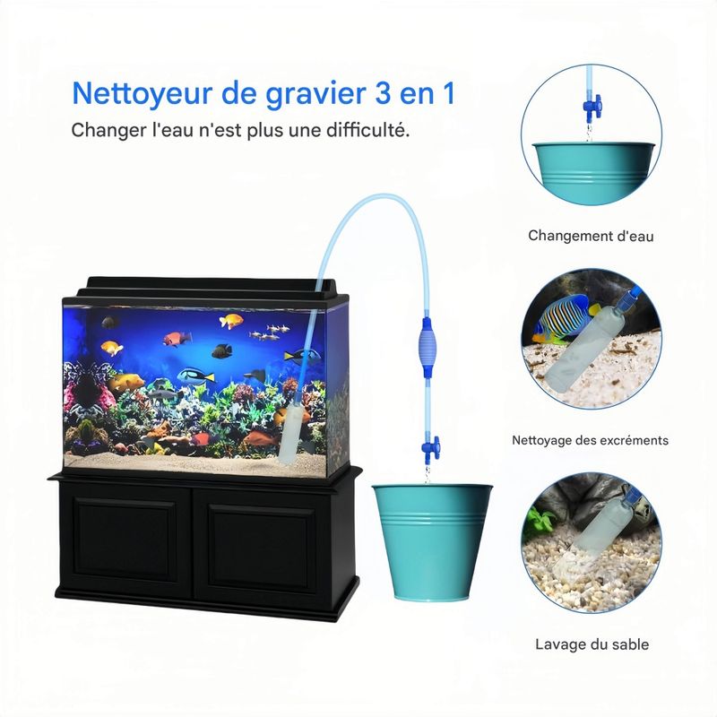 FurryFusion changeur d'eau d'aquarium