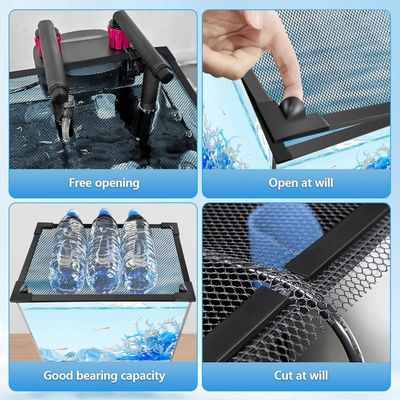 FurryFusion Filet magnétique anti-saut pour aquarium