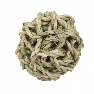 FurryFusion lot de 4 Balles d'herbe pour rongeurs