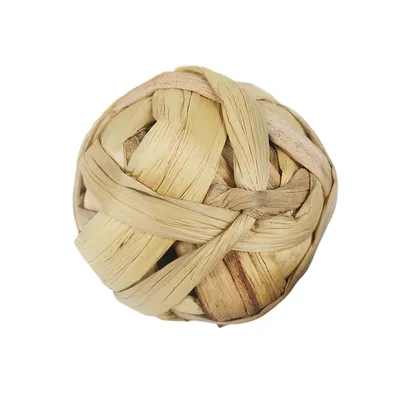 FurryFusion lot de 4 Balles d'herbe pour rongeurs