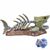 ZooVenture Décoration d'aquarium en forme d'os de poisson pour poissons