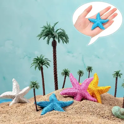 ZooVenture Étoiles de mer en résine pour aquarium