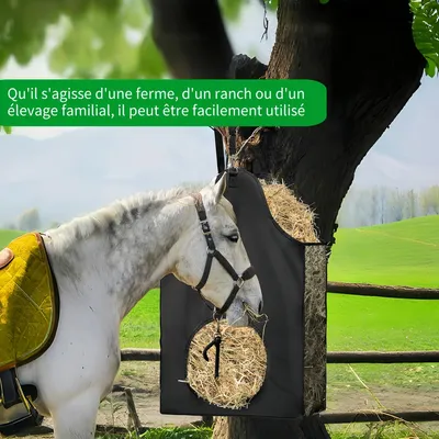 Pawzy Sac à foin en tissu Oxford