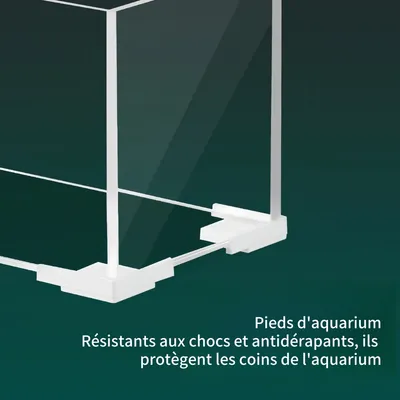 FurryFusion Lot de 4 bases de protection pour aquarium