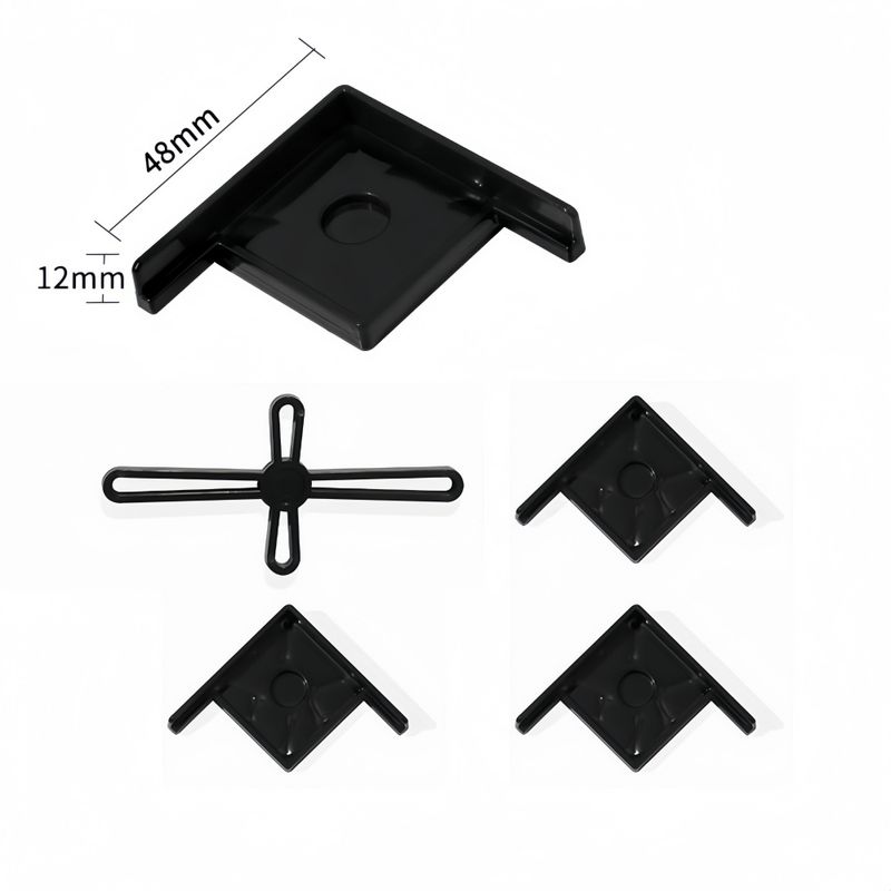FurryFusion Lot de 4 bases de protection pour aquarium