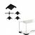 FurryFusion Lot de 4 bases de protection pour aquarium
