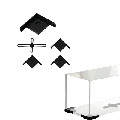 FurryFusion Lot de 4 bases de protection pour aquarium