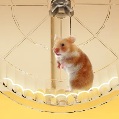 Pawzy Roue de course pour hamster