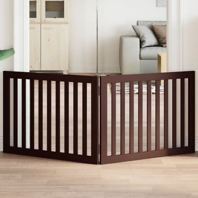 vidaXL barrière pour chien Bois