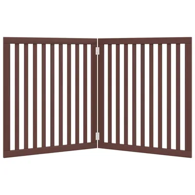 vidaXL barrière pour chien Bois