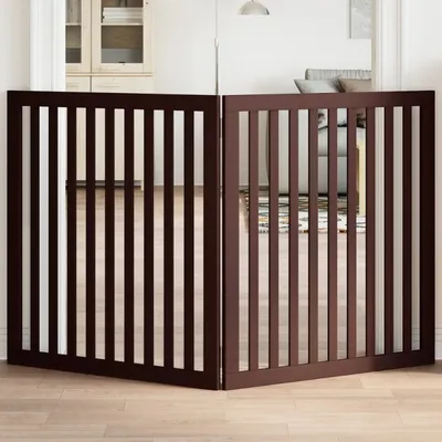 vidaXL barrière pour chien Bois