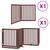 vidaXL barrière pour chien