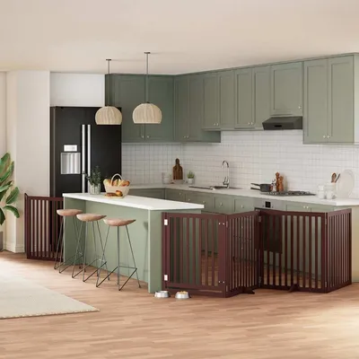 vidaXL barrière pour chien Bois