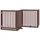 Marron, 80 x 90 x 2 cm