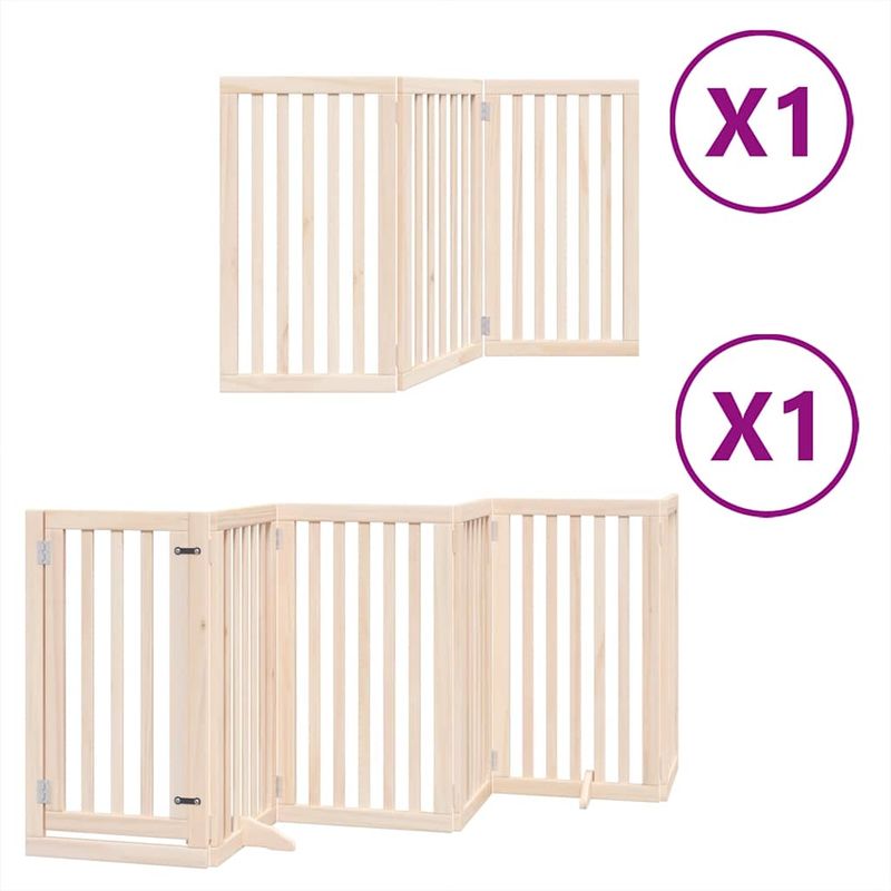 vidaXL barrière pour chien