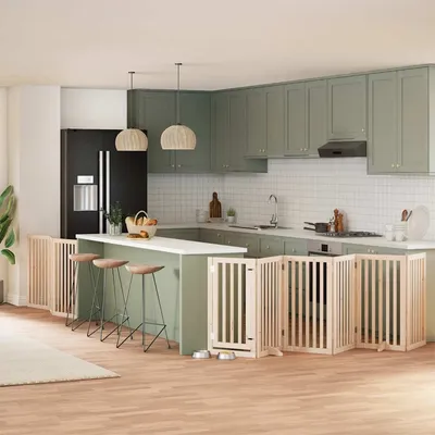 vidaXL barrière pour chien Bois