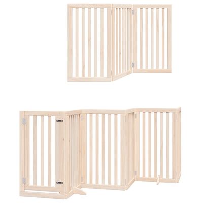 vidaXL barrière pour chien Bois
