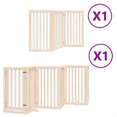 vidaXL barrière pour chien Bois