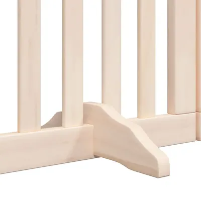 vidaXL barrière pour chien Bois