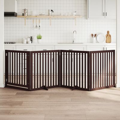 vidaXL barrière pour chien Bois
