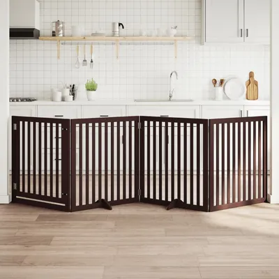 vidaXL barrière pour chien Bois