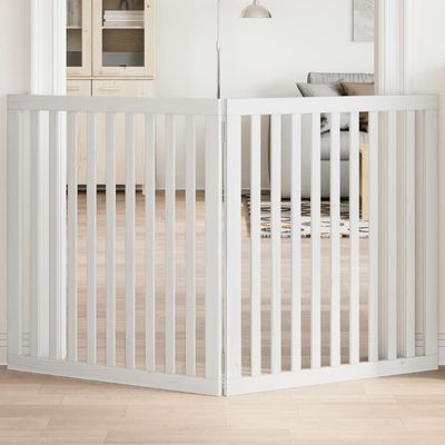 vidaXL barrière pour chien Bois