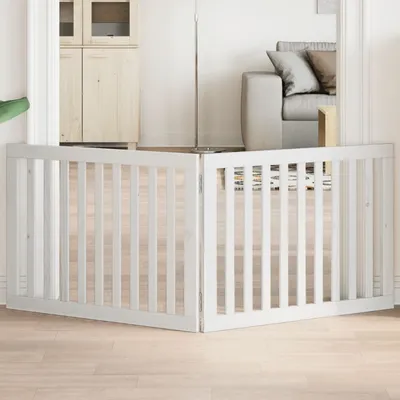 vidaXL barrière pour chien Bois