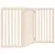 vidaXL barrière pour chien Bois vidaXL barrière pour chien Bois