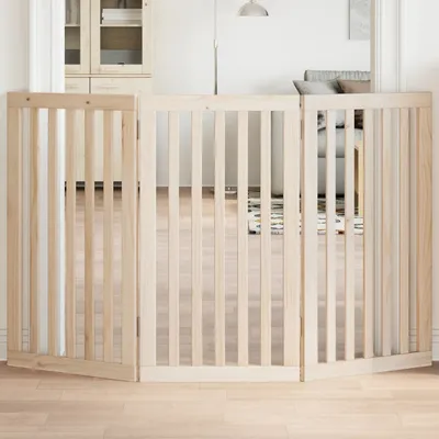 vidaXL barrière pour chien Bois