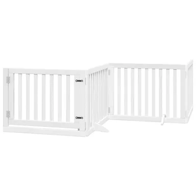 vidaXL barrière pour chien Bois