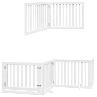 vidaXL barrière pour chien Bois