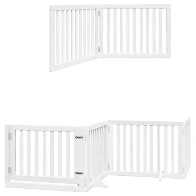 vidaXL barrière pour chien Bois