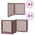 vidaXL barrière pour chien