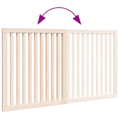 vidaXL barrière pour chien Bois